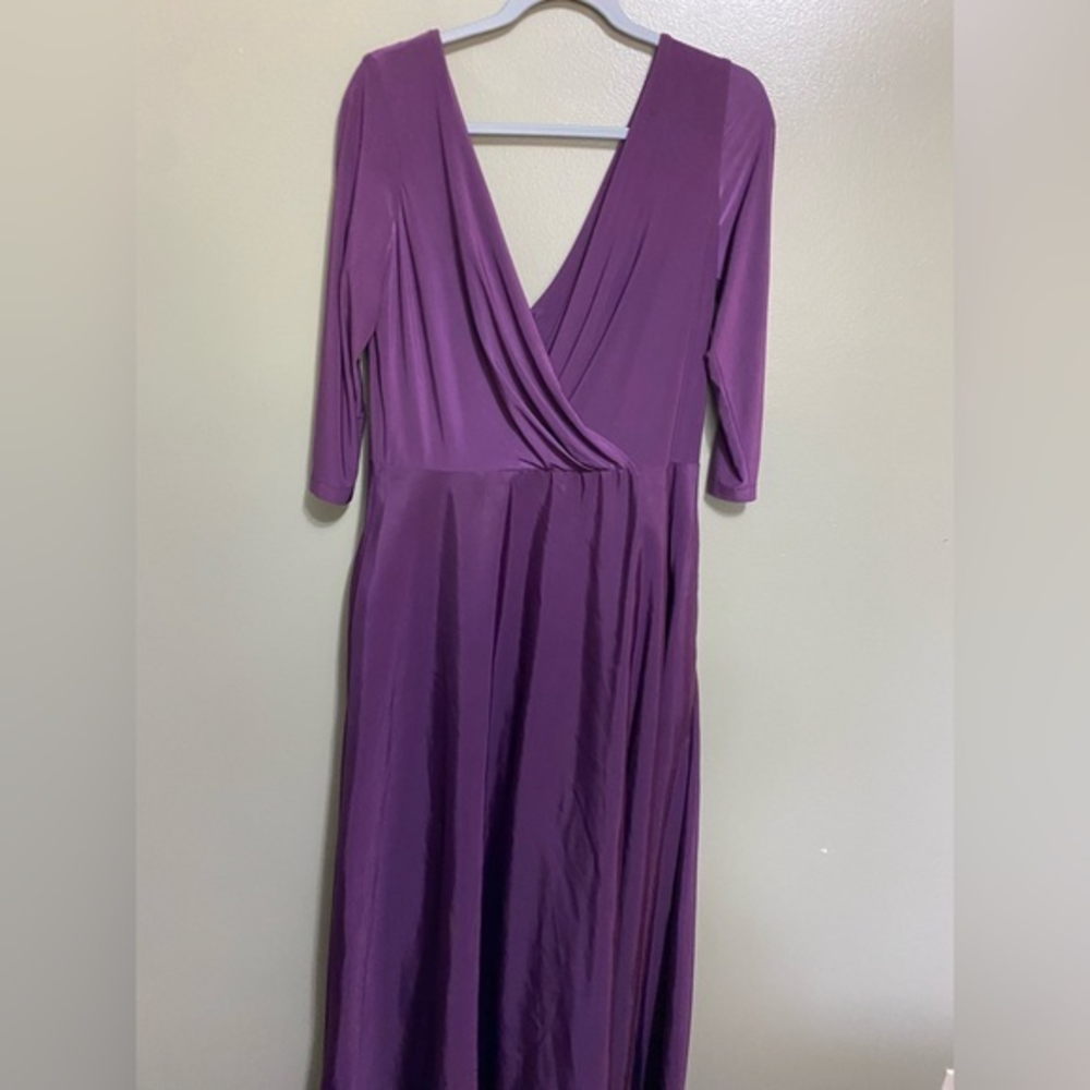 Alfred Sung Formal Mikado Dress, Size‎ 14, NWT